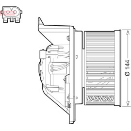DENSO Innenraumgebläse DEA05005