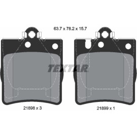 Textar Bremsbelagsatz 2189803 Textar Bremsbelagsatz 2189803