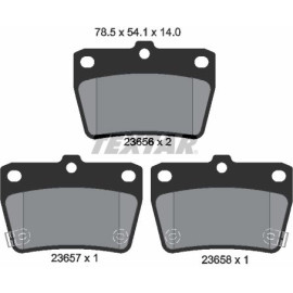 Textar Bremsbelagsatz 2365601 Textar Bremsbelagsatz 2365601