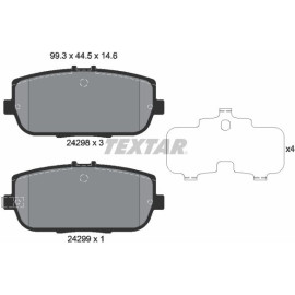 Bremsbelagsatz Mazda T. Mx-5 2429801