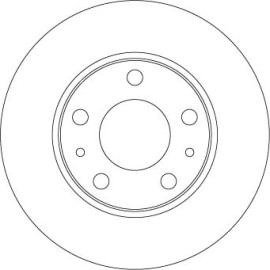 Bremsscheibe HA DF6287 Bremsscheibe HA DF6287