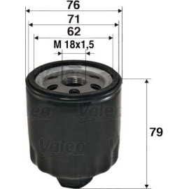 Valeo Ölfilter 586072 Valeo Ölfilter 586072