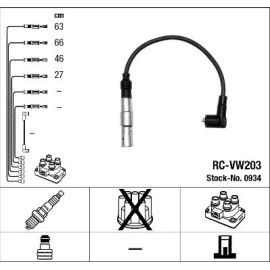 Zündleitungssatz RC-VW203
