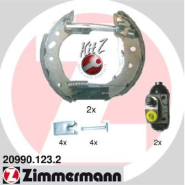 ZIMMERMANN Bremsbacken 20990.123.2
