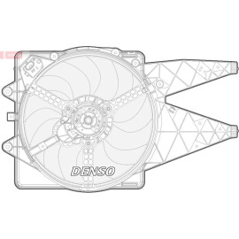 DENSO Kühlerlüfter DER09092