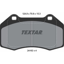 Bremsbelagsatz Renault P. Megane 04- 2,0 Sport 2416201