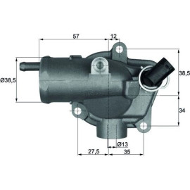 Integralthermostat TI 27 92