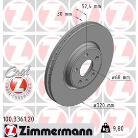 ZIMMERMANN Bremsscheibe 100.3361.20