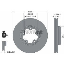 Bremsscheibe 92320303 Bremsscheibe 92320303