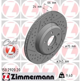 ZIMMERMANN Bremsscheibe 150.2920.20 ZIMMERMANN Bremsscheibe 150.2920.20