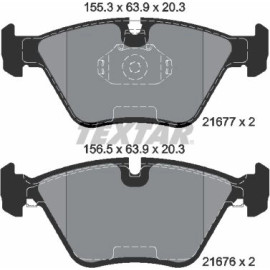Bremsbelagsatz Bmw P. E39 -10/96 2167703