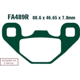 EBC Bremsklötze FA489R