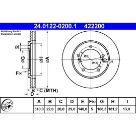 Bremsscheibe 24.0122-0200.1