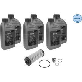 MEYLE Ölwechselkit Automatikgetriebe 100 135 0103 – 02G, 0BH, 0DD, 0DL, DQ400E, DQ500, DSG, Doppelkupplungsgetriebe 6/7 Gang, 6 Liter, Standard-Kit 1001350103