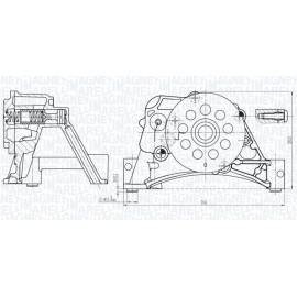 Magneti Marelli Ölpumpe 351516000152