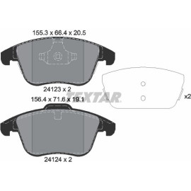 Bremsbelagsatz Landrover P. Range Rover 11 2412305