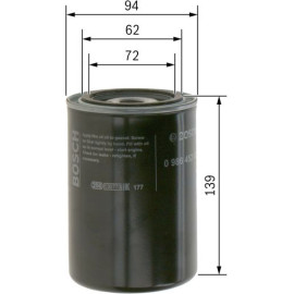 Ölfilter 0 986 452 001