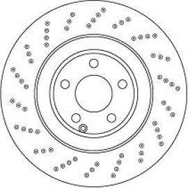 Bremsscheibe Db P. C218/X218 3.0-3.5 11 DF6668S Bremsscheibe Db P. C218/X218 3.0-3.5 11 DF6668S