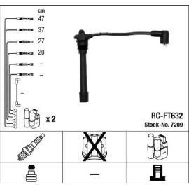 RC-FT632 NGK - Zündkabelsatz 7209