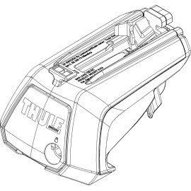 Thule Foot Thule Evo Raised Rail 1500054676 Thule Foot Thule Evo Raised Rail 1500054676