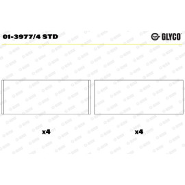 PLEUELLAGER 01-3977/4 STD