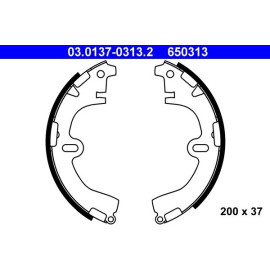 Bremsbackensatz 03.0137-0313.2