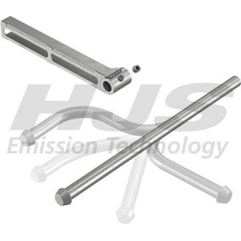 HJS Universal Auspuffhalter gerade verstellbar Ø 42–65 mm 82 00 4361