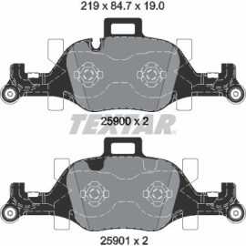 Bremsbelagsatz Bmw S. 7 2.5-3.0 D 15 2590001