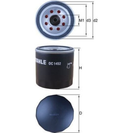 Mahle Original Ölfilter OC 1452 Mahle Original Ölfilter OC 1452