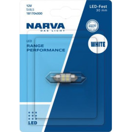 181704000 NARVA LED-Soffittenlampe Range Performance 12 V 0,8 W SV8,5, 30 mm - 181704000 - l 181704000 NARVA LED-Soffittenlampe Range Performance 12 V 0,8 W SV8,5, 30 mm - 181704000 - l