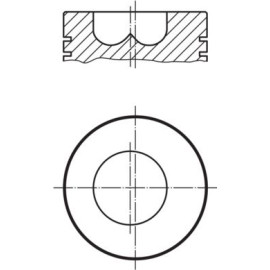 MAHLE Kolben 009 86 00