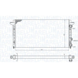 Magneti Marelli Motorkühler 350213189200