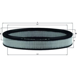 MAHLE Luftfilter LX 716 MAHLE Luftfilter LX 716