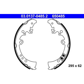 Bremsbackensatz 03.0137-0485.2