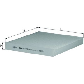 MAHLE Filter, Innenraumluft LA 343