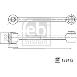 Stange/Strebe, Stabilisator 183415