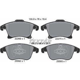 Bremsbelagsatz Ford P. Galaxy/Mondeo/S-Max 14 2226901