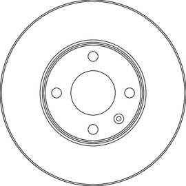 TRW Bremsscheibe DF6831 TRW Bremsscheibe DF6831