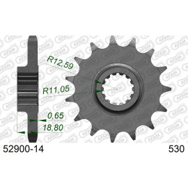 AFAM Ritzel 14 Zähne 52900-14