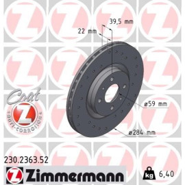 Bremsscheibe VA Sport 230.2363.52