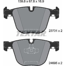 Bremsbelagsatz Bmw T. F01/F02 730-730 08 2373101