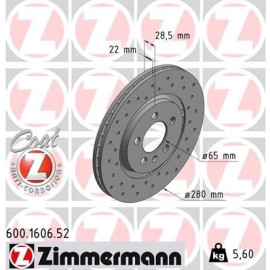 17 481 019 Sport Bremsscheibe VA Sport 600.1606.52 17 481 019 Sport Bremsscheibe VA Sport 600.1606.52