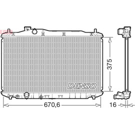 DENSO Motorkühler DRM40105