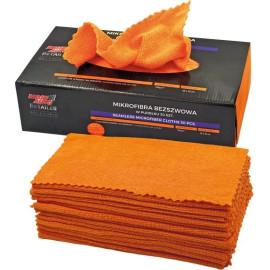 MOJE AUTO AMT19-652 Nahtlose Mikrofasertücher 30 Stück Orange in Box 200 g 30 x 30cm MOJE AUTO AMT19-652 Nahtlose Mikrofasertücher 30 Stück Orange in Box 200 g 30 x 30cm