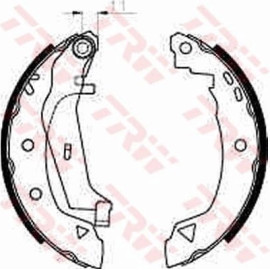 70 461 010 Bremsbacken GS8240