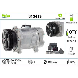Kompressor, Klimaanlage 813419