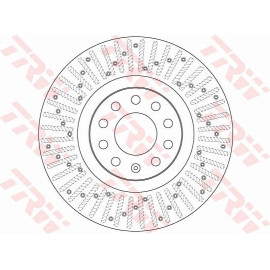 Bremsscheibe Audi S. A4 04-08 DF6189S