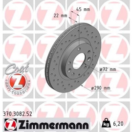 Bremsscheibe VA Sport 370.3082.52