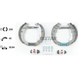 Bremsbackensatz 84067201