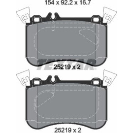 Bremsbelagsatz Db P. W176/X156 2.0 4Matic 13 2521905